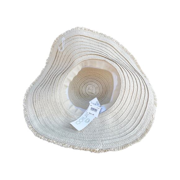 Minicci Women's Wide Brim Floppy Sun Hat NWT - Picture 3 of 5